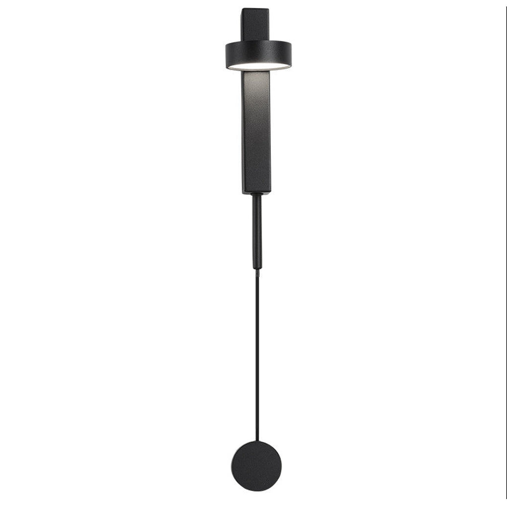 Adjustable Nordic Style LED Wall Sconce with Rotary Switch and 180 Degree Rotation