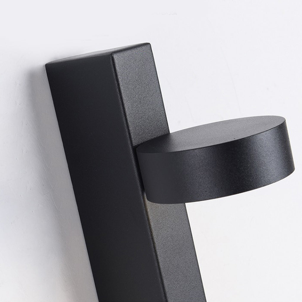 Adjustable Nordic Style LED Wall Sconce with Rotary Switch and 180 Degree Rotation