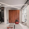 Adjustable Steel Strip LED Linear Wall Light Rotatable Anti Glare Design 157 Inch Length
