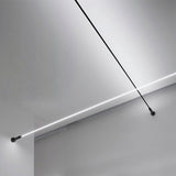 Adjustable Steel Strip LED Linear Wall Light Rotatable Anti Glare Design 157 Inch Length
