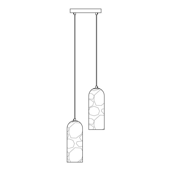 Alabaster Pendant Light Mid Century Modern Brass Hanging Lamp for Kitchen Island Foyer