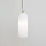 Alabaster Pendant Light Mid Century Modern Brass Hanging Lamp for Kitchen Island Foyer