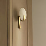 Alice Modern Alabaster Stone Wall Sconce Integrated LED Lighting for Bedroom and Hallway
