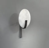 Alice Modern Alabaster Stone Wall Sconce Integrated LED Lighting for Bedroom and Hallway