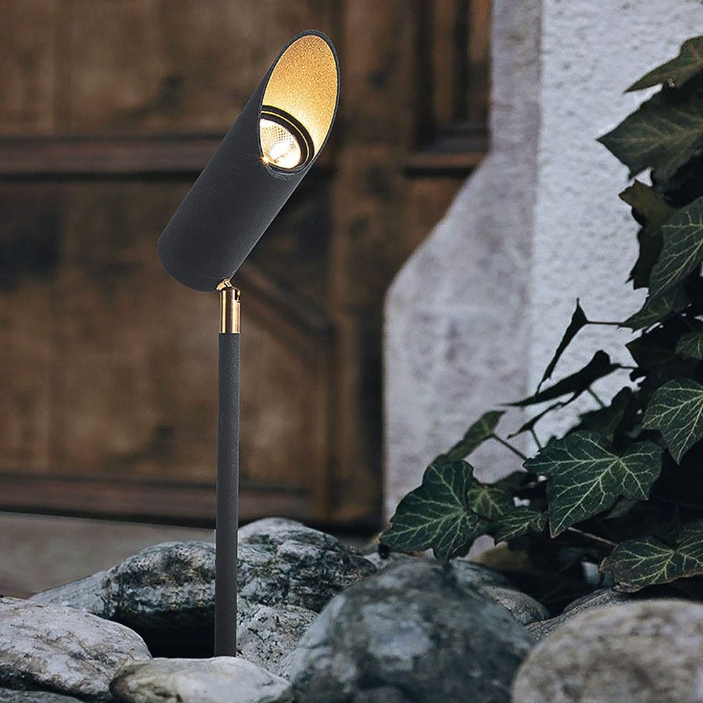 Aluminum LED Outdoor Garden Spike Light Waterproof Landscape Pathway Spotlight Warm White