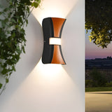 Aluminum Modern Outdoor LED Wall Sconce Waterproof Up and Down Exterior Light Fixture