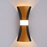 Aluminum Modern Outdoor LED Wall Sconce Waterproof Up and Down Exterior Light Fixture