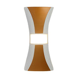 Aluminum Modern Outdoor LED Wall Sconce Waterproof Up and Down Exterior Light Fixture