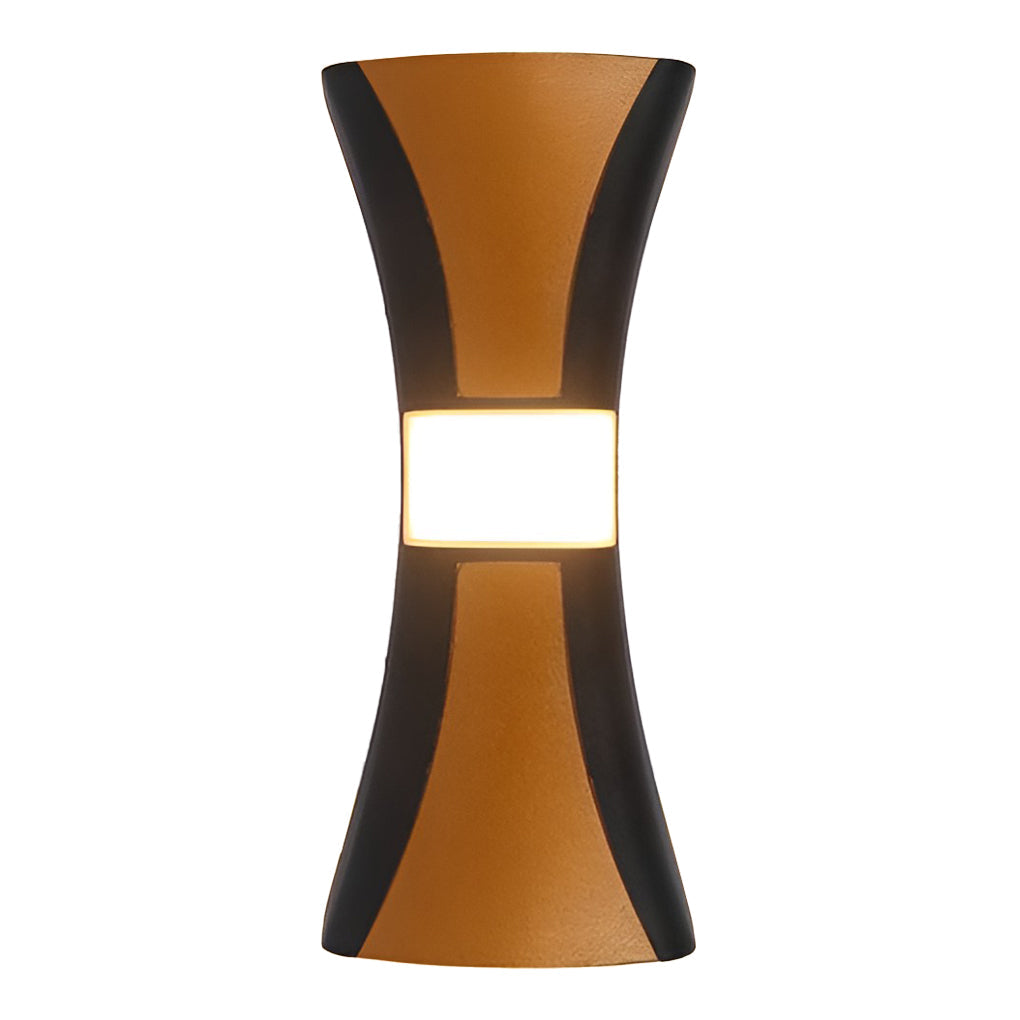 Aluminum Modern Outdoor LED Wall Sconce Waterproof Up and Down Exterior Light Fixture