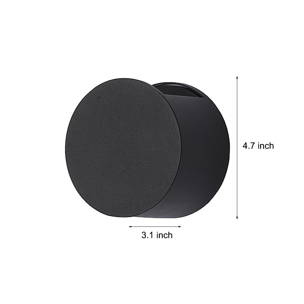 Aluminum Round LED Outdoor Wall Light Waterproof Up and Down Exterior Sconce 10W