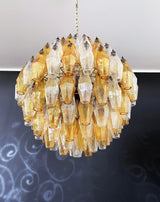 amber-poliedri-murano-glass-sphere-chandelier-with-gold-or-chrome-finish