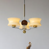 Anath Modern Schoolhouse Multi Head Pendant Light Glass Globe Chandelier for Foyer