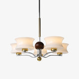 Anath Modern Schoolhouse Multi Head Pendant Light Glass Globe Chandelier for Foyer