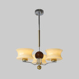 Anath Modern Schoolhouse Multi Head Pendant Light Glass Globe Chandelier for Foyer