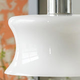 Anath Traditional Schoolhouse Glass Pendant Light Ceiling Hanging Lamp for Kitchen Island and Foyer