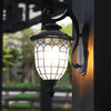 Antique European Style Outdoor Wall Lantern IP65 Waterproof Exterior Sconce for Porch and Garden