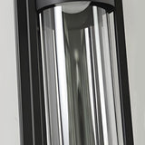 Antique Finish Waterproof Glass Outdoor Wall Sconce Lamp for Patio Courtyard and Exterior Lighting