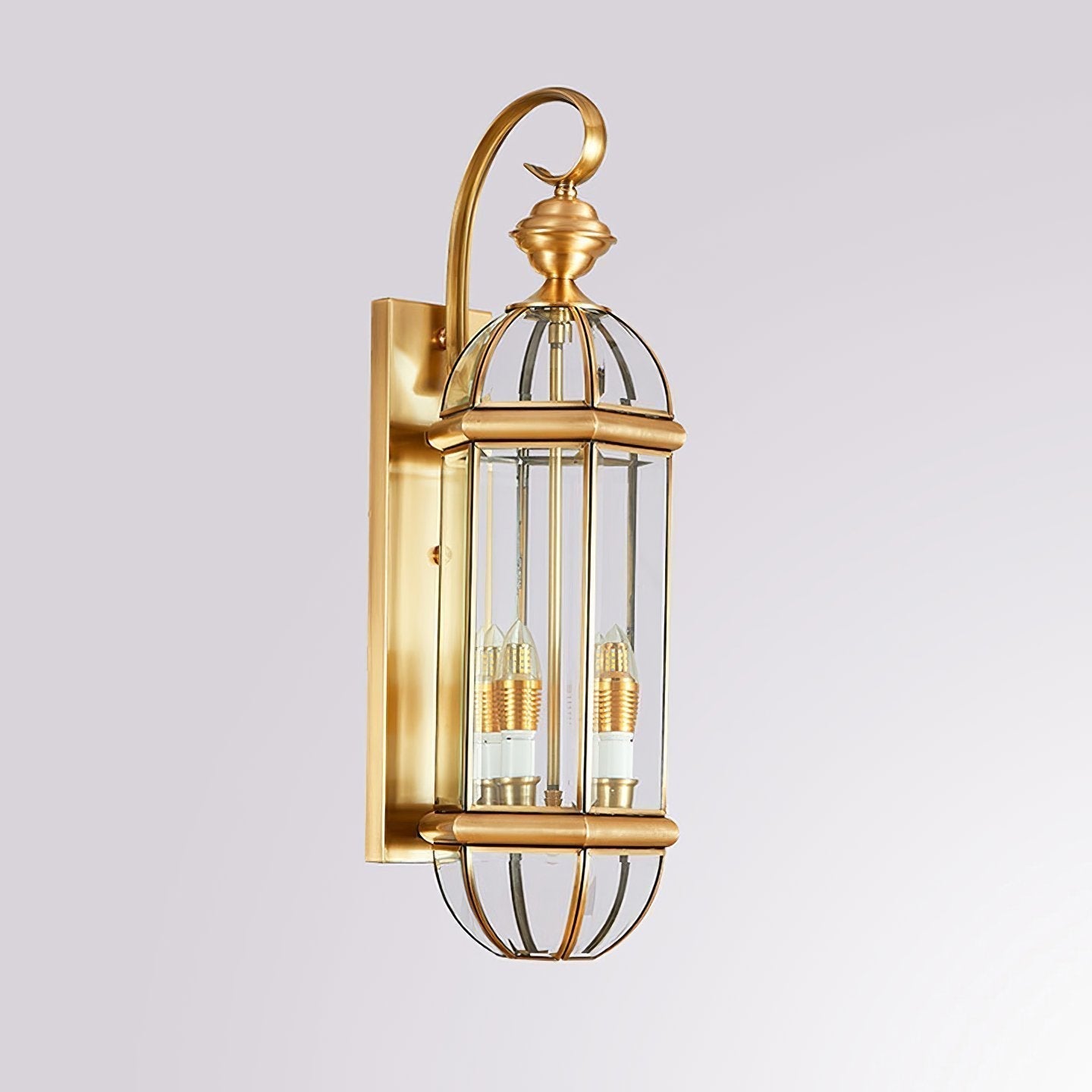 antique-style-brass-outdoor-wall-light-waterproof-exterior-sconce-with-clear-glass