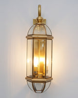 antique-style-brass-outdoor-wall-light-waterproof-exterior-sconce-with-clear-glass
