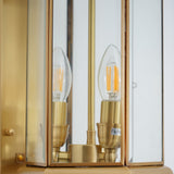 antique-style-brass-outdoor-wall-light-waterproof-exterior-sconce-with-clear-glass
