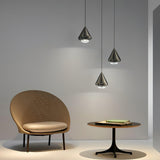 Apollo Modern LED Cylinder Pendant Light Adjustable Hanging Lamp for Home Decor