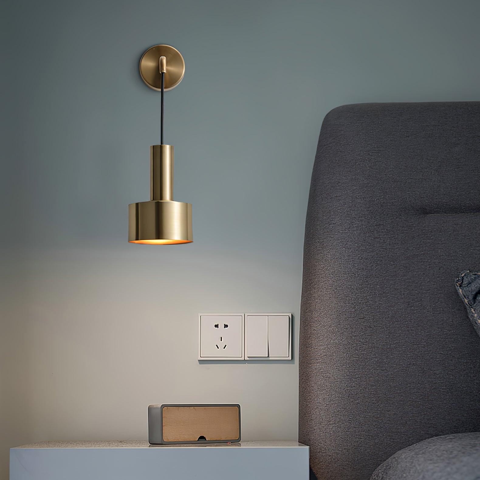Arne Industrial Wall Sconce Metal Bracket Light for Indoor Bedroom Hallway and Living Room Decor