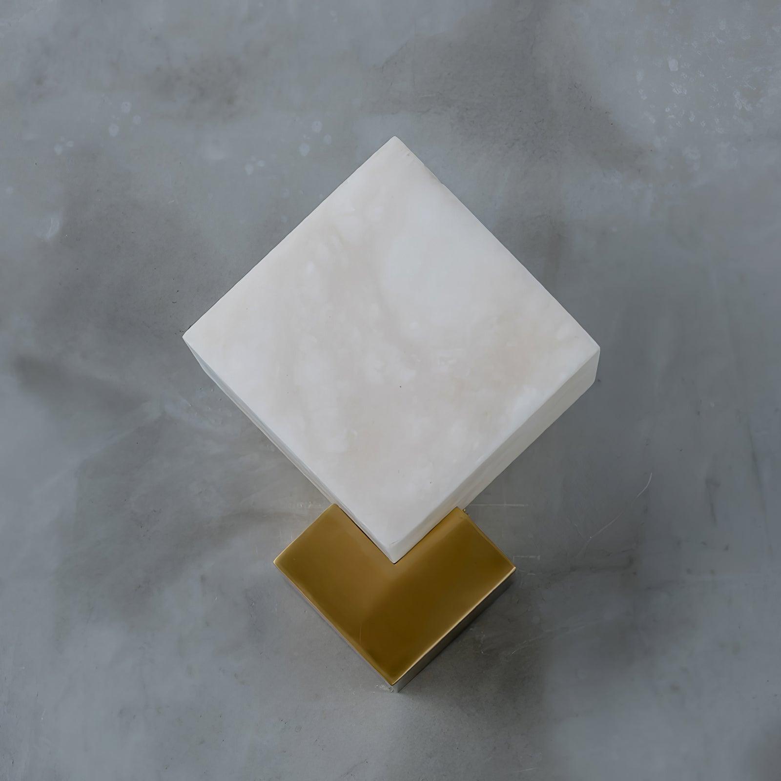 Art Deco Alabaster and Brass Wall Sconce Set of 2 Luxury Gatsby Style Indoor Lighting
