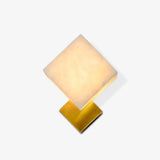 Art Deco Alabaster and Brass Wall Sconce Set of 2 Luxury Gatsby Style Indoor Lighting