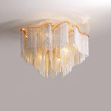 art-deco-aluminum-chain-tassel-semi-flush-mount-ceiling-chandelier-in-gold-and-silver