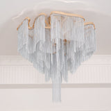 art-deco-aluminum-chain-tassel-semi-flush-mount-ceiling-chandelier-in-gold-and-silver