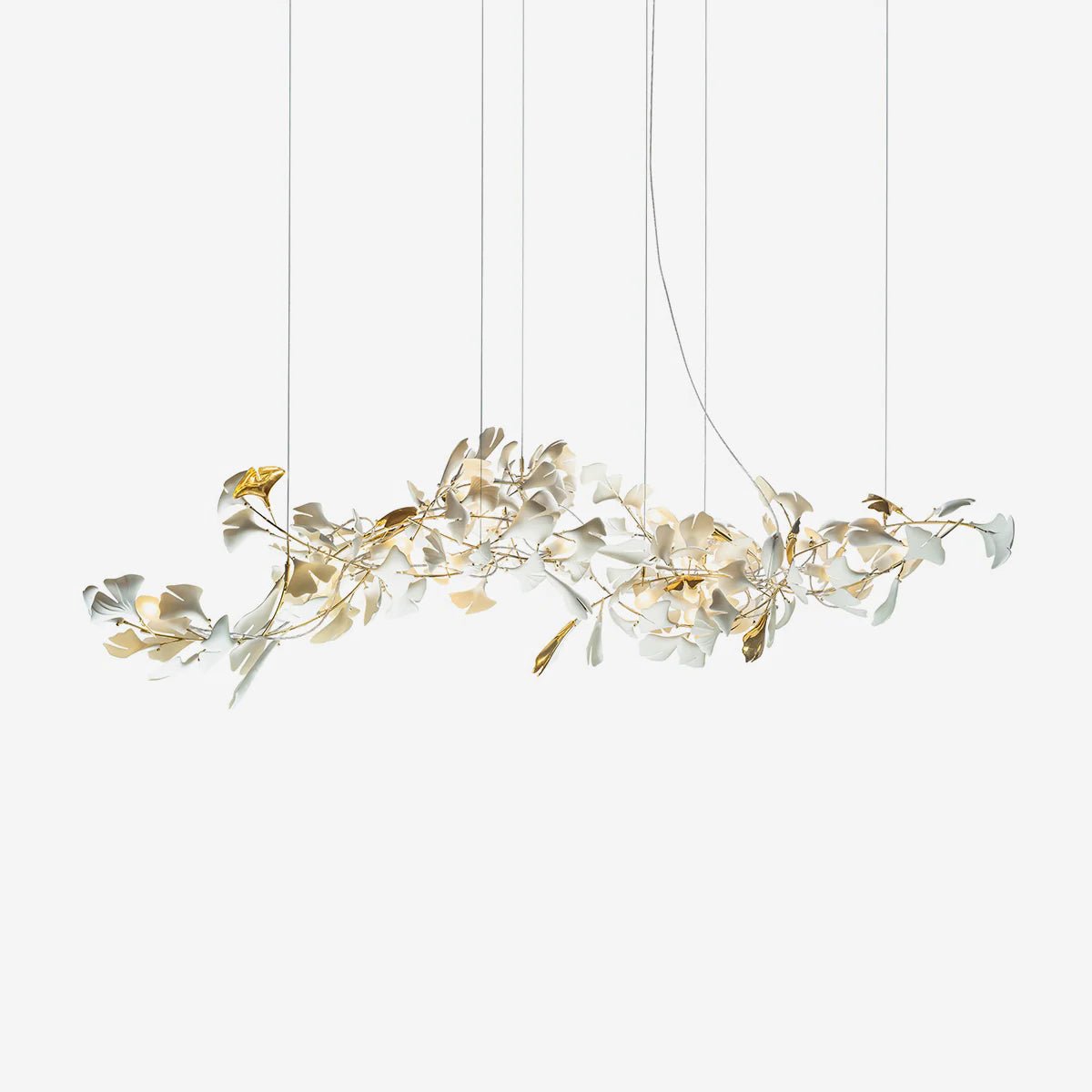 artistic-gingko-branch-chandelier-with-handcrafted-white-ceramic-leaves-and-gold-finish