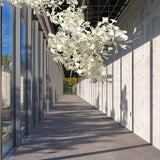 artistic-gingko-branch-chandelier-with-handcrafted-white-ceramic-leaves-and-gold-finish