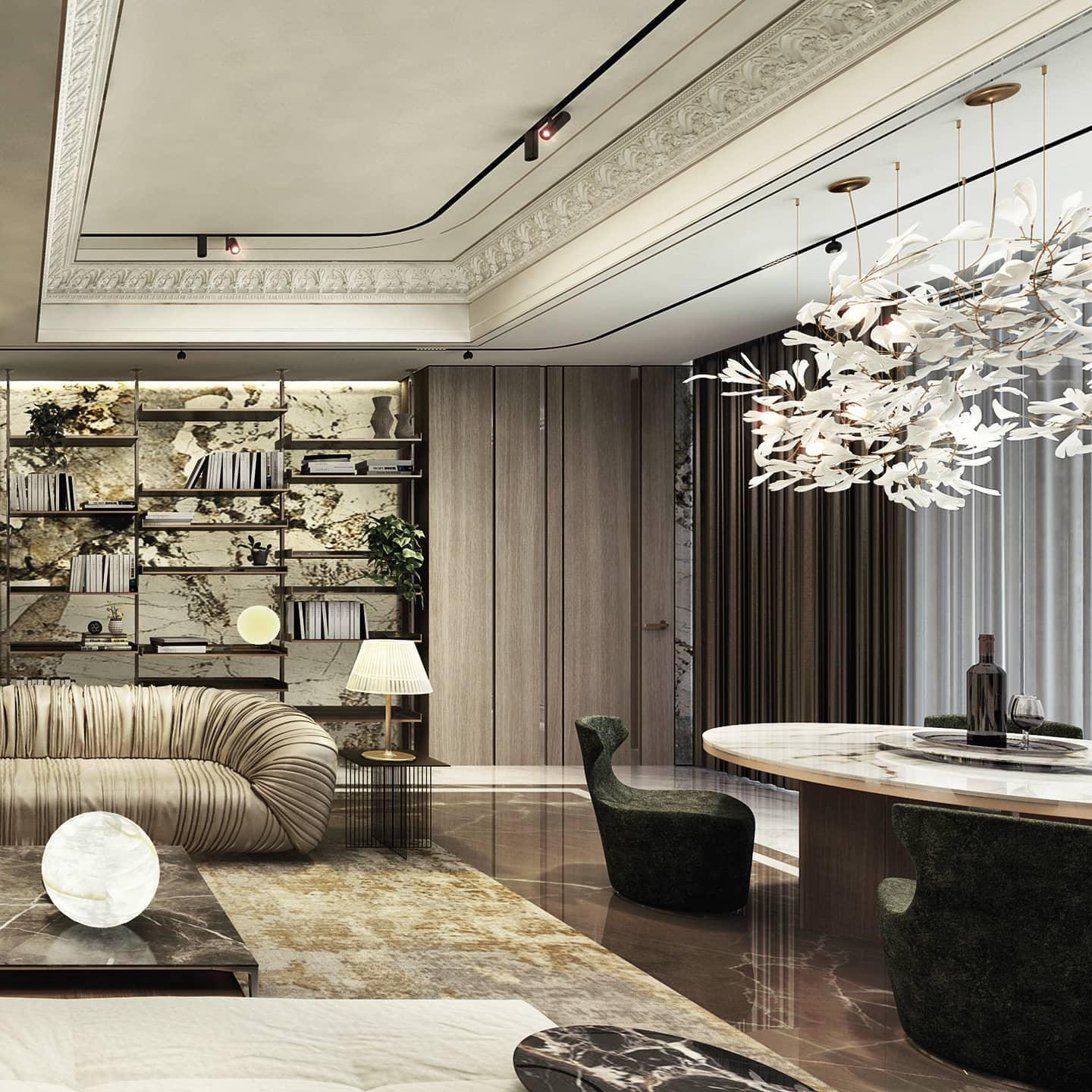 artistic-gingko-branch-chandelier-with-handcrafted-white-ceramic-leaves-and-gold-finish