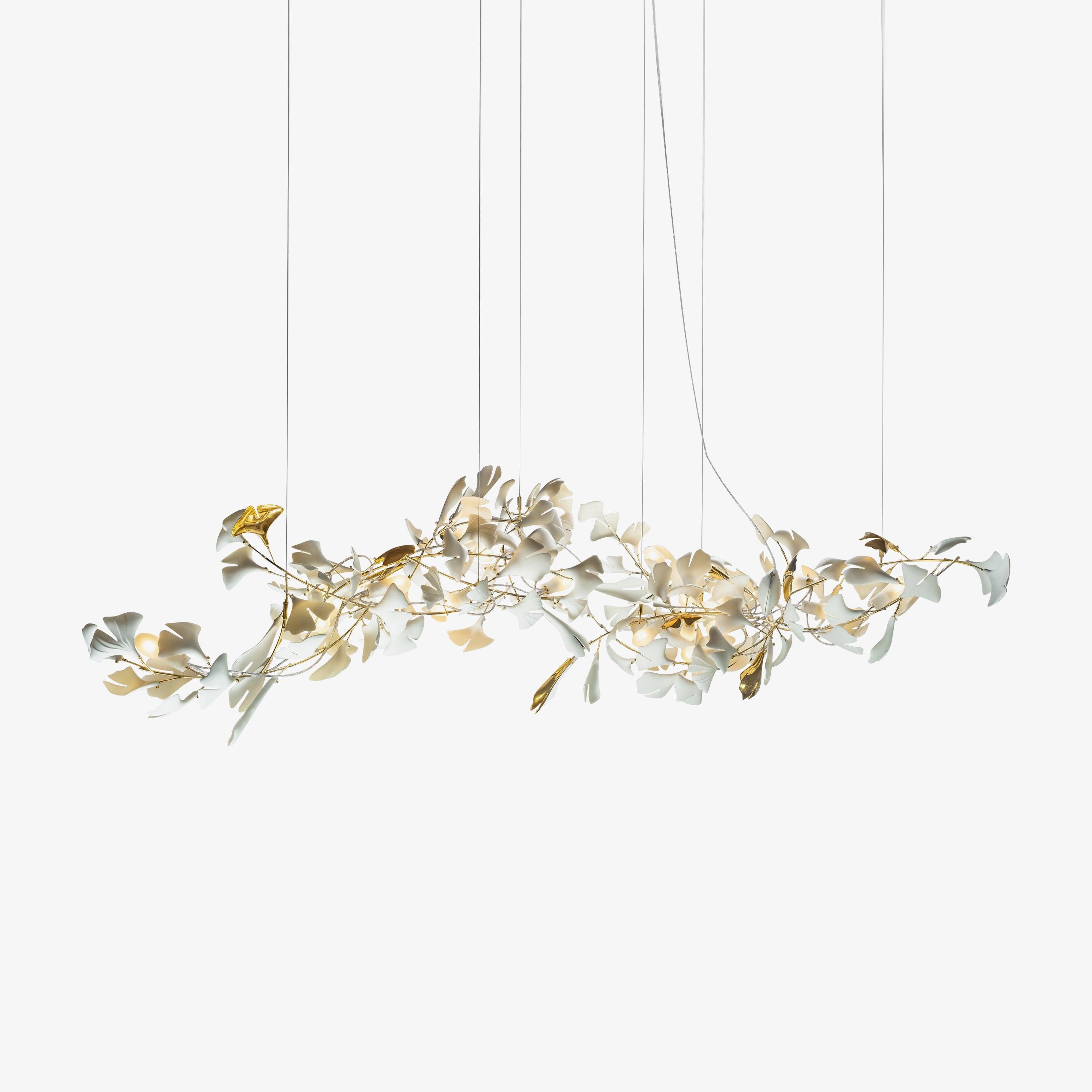 artistic-gingko-branch-chandelier-with-handcrafted-white-ceramic-leaves-and-gold-finish