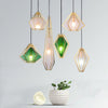 Artistic Glass Pendant Light Nordic Style Chandelier for Bedroom and Living Area