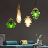Artistic Glass Pendant Light Nordic Style Chandelier for Bedroom and Living Area