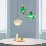Artistic Glass Pendant Light Nordic Style Chandelier for Bedroom and Living Area