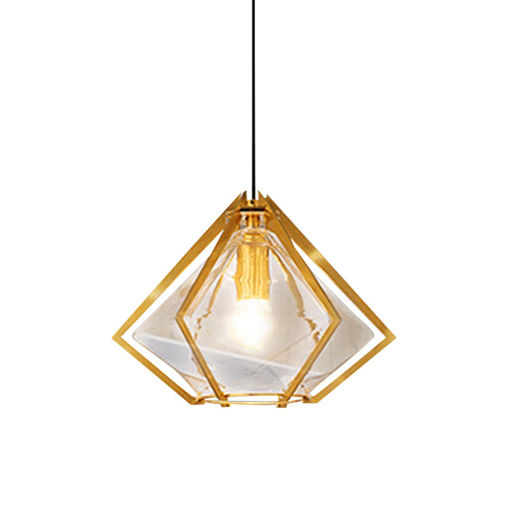 Artistic Glass Pendant Light Nordic Style Chandelier for Bedroom and Living Area