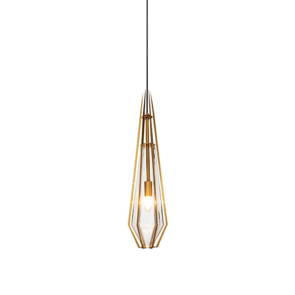 Artistic Glass Pendant Light Nordic Style Chandelier for Bedroom and Living Area