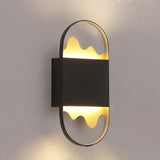 Artistic Mountain Style LED Wall Sconce for Minimalist Hallway and Bedroom Decor
