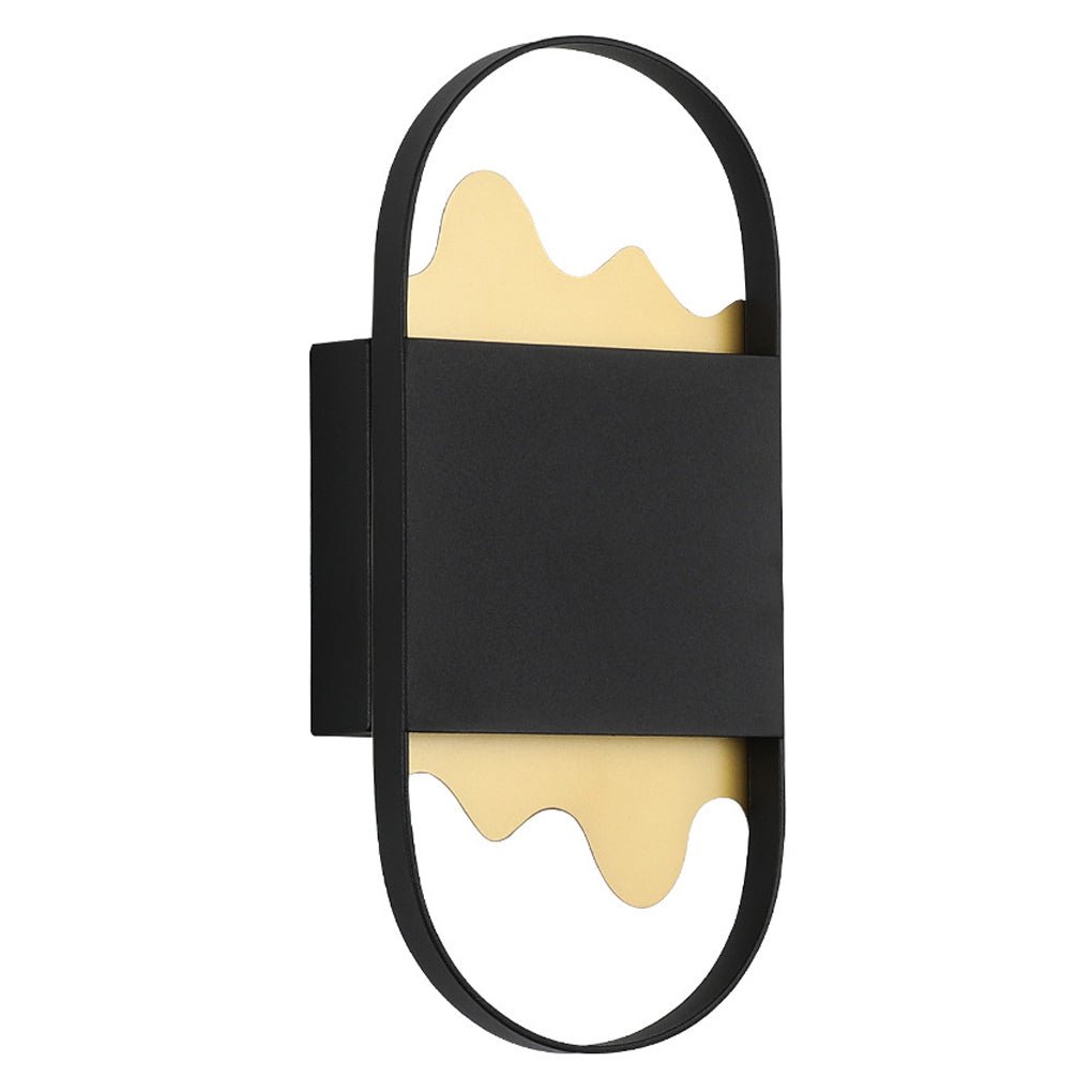 Artistic Mountain Style LED Wall Sconce for Minimalist Hallway and Bedroom Decor