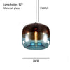Artistic Stained Glass Globe Pendant Light Modern Multi Colored Hanging Fixture for Dining Room