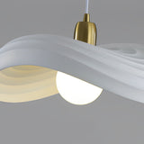 Artistic Wabi Sabi Resin Pendant Light Modern Nordic Chandelier for Stylish Home Decor