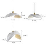 Artistic Wabi Sabi Resin Pendant Light Modern Nordic Chandelier for Stylish Home Decor