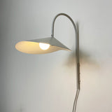 Arum Swivel Bracket Wall Lamp with Adjustable Curved Shade for Modern Interiors