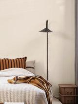 Arum Swivel Bracket Wall Lamp with Adjustable Curved Shade for Modern Interiors