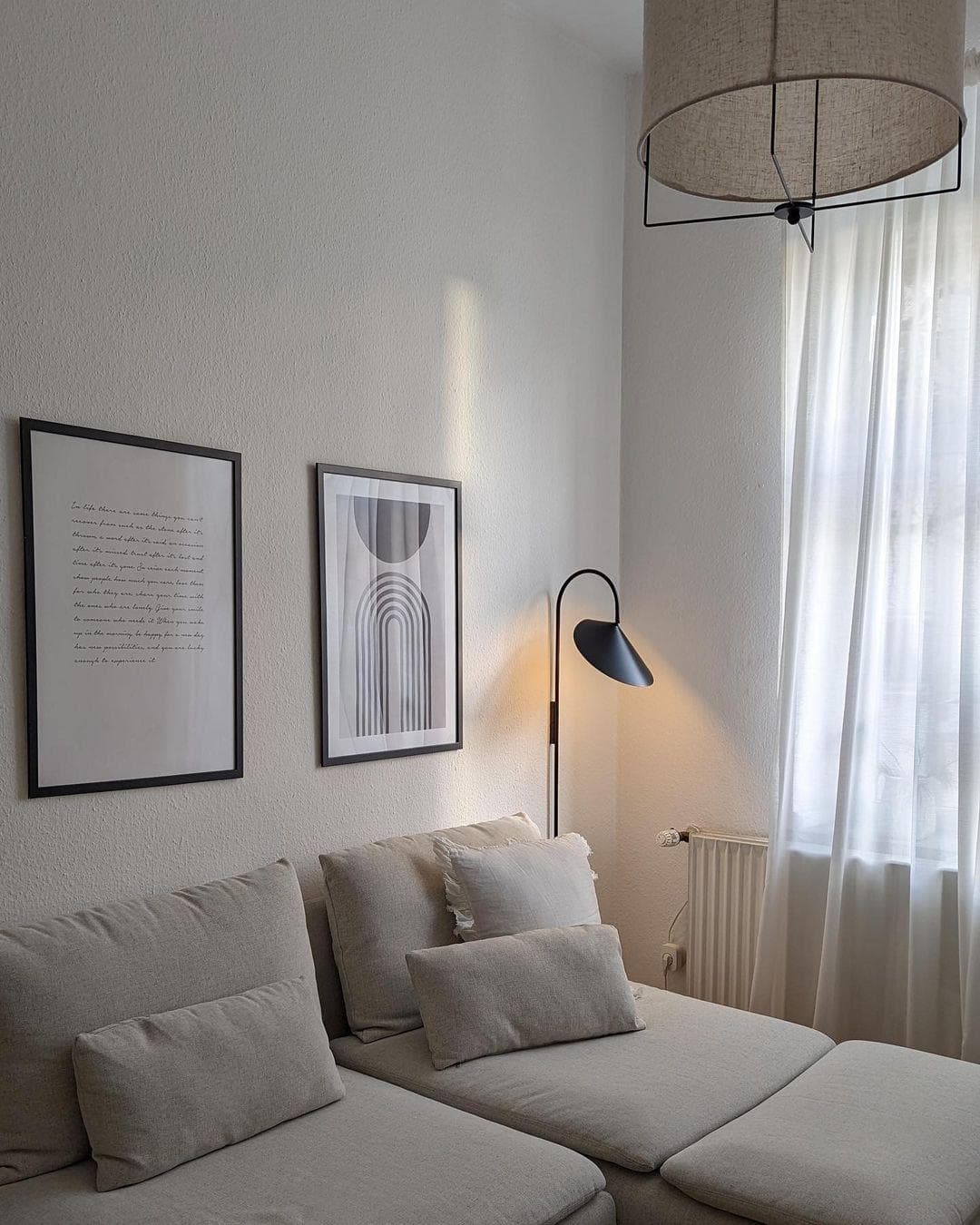 Arum Swivel Bracket Wall Lamp with Adjustable Curved Shade for Modern Interiors