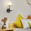 Astronaut Moon LED Wall Light Fixture with 3 Step Dimming for Modern Kids Room Decor