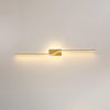 Asymmetric Linear Strip Wall Light Modern LED Brass Sconce for Hallway and Bedroom