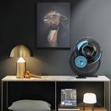 Modern Geometric Atollo Metal Table Lamp Mushroom Shape Accent Desk Light